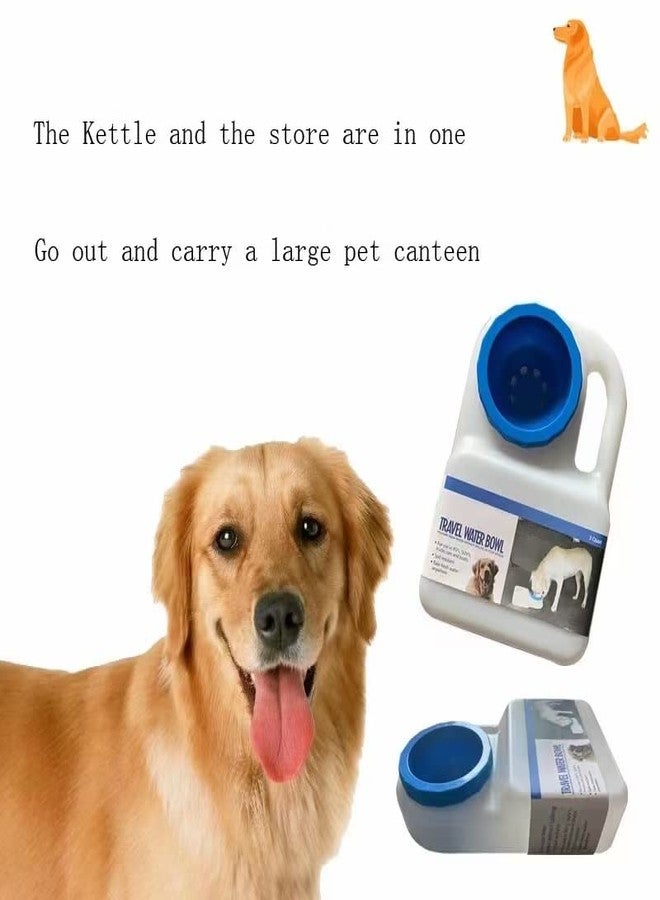 سيميكسيسن وعاء ماء سفر للكلاب من سيمكسن، سعة 3 كوارت، وعاء ماء سفر مقاوم للانسكاب، خزان ماء سفر للحيوانات الأليفة من بيت لودج - خزان ماء سفر للحيوانات الأليفة من ووتر بوي، وعاء ماء سفر للحيوانات الأليفة من ووتر بوي - Image 3